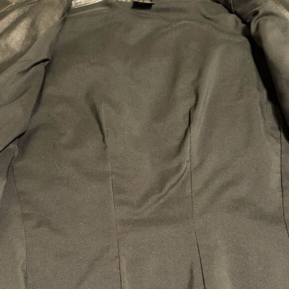 EUC Yansi Fugel Black Genuine Leather Jacket size XL - Picture 6 of 7